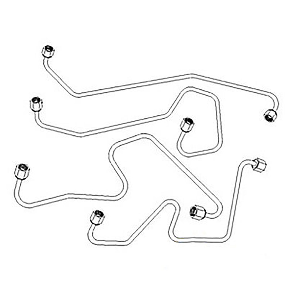 FPL600 4 Cylinder Injection Line Set for  Fits Ford New Holland  5000 5100