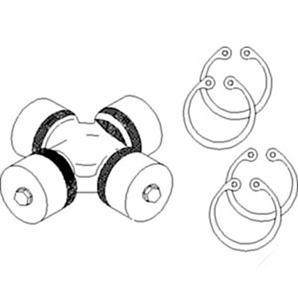 Spider Cross and Bearing Kit Fits John Deere Replaces RE47758