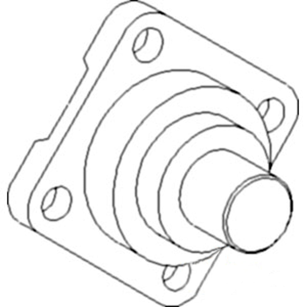 L112110 Replacement MFWD Front Axle King Pin Fits John Deere Tractors 6620 7220
