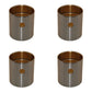358958R1 New Set of 4 Spindle Bushings Fits Case-IH Tractor 1066 1086 1466