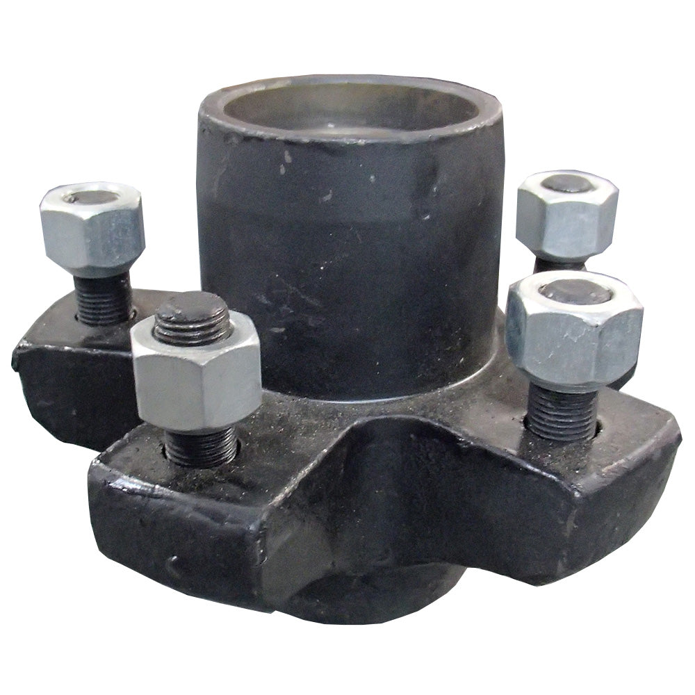One (1) New Aftermarket Trailer Hub w/ Spindle Kit fits 5 on 4.5" Bolt Pattern