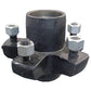 Aftermarket 5 on 4.5" Trailer Axle Kit 2000lbs Idler Hub Kit w/Round Spindles