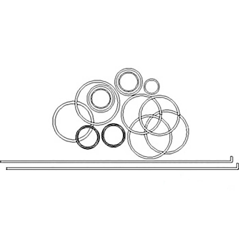 80446C91 Power Steering Cylinder Kit Fits International 1586 1466 1086 1066 966
