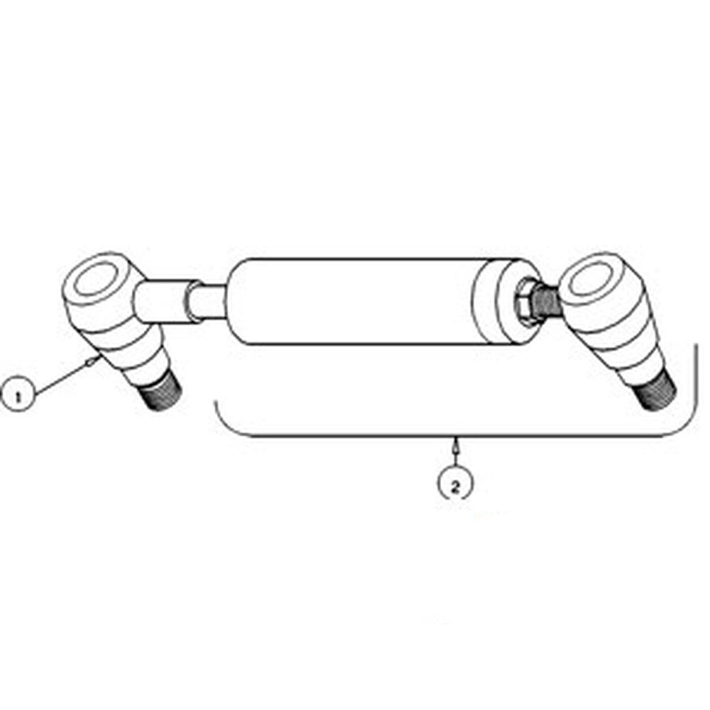 C5NN3A739G STEERING CYLINDER Fits Ford Industrial - 335, 532, 4410