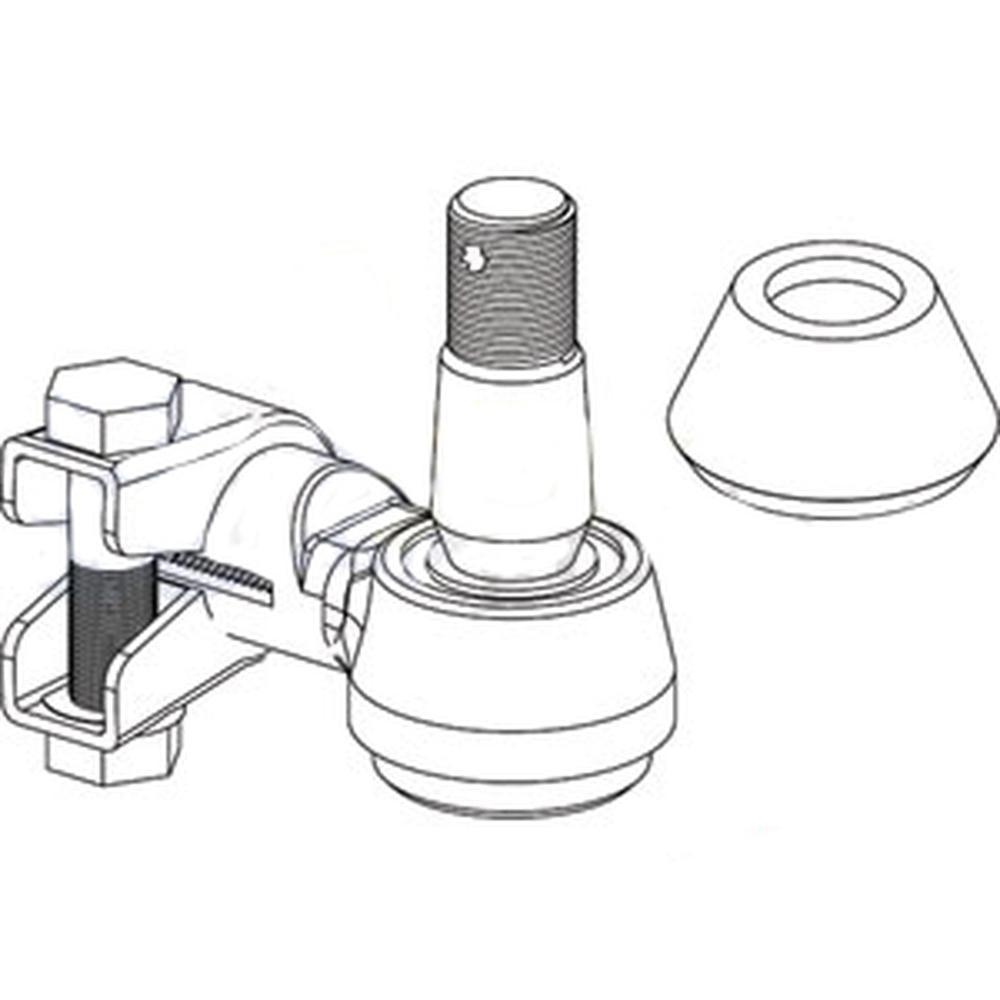 186140C91 New Steering Cylinder End Fits Case-IH Combines 1420 1440