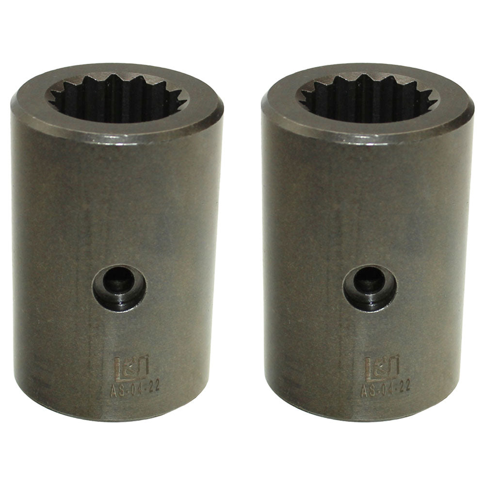 Qty 2: Driveshaft Coupler Fits Ford/New Holland Replaces 81873108