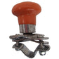 Orange Steering Wheel Spinner (Econ Version) Fits Kubota Replaces WSV125OR-E