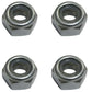 14M7455 One New Set of (4) 10mm Lock Nuts Fits John Deere Models