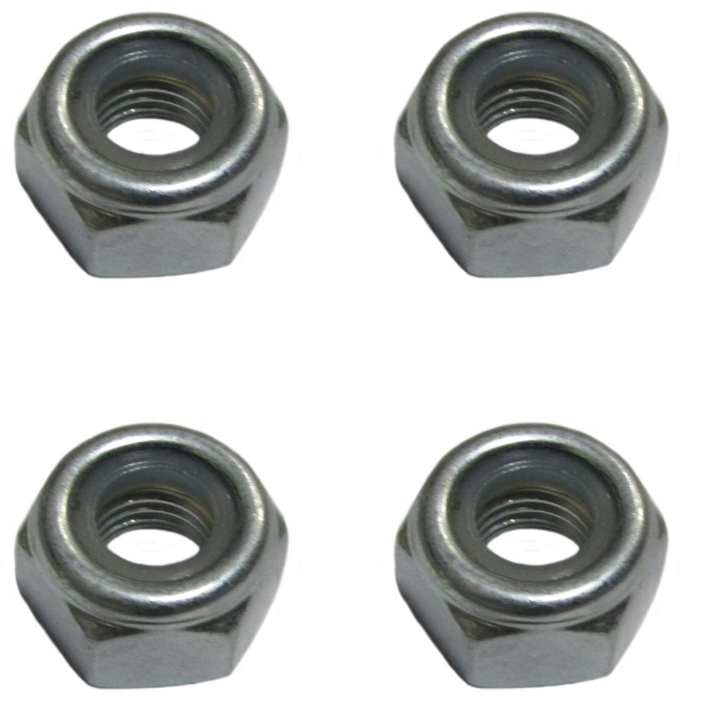 14M7455 One New Set of (4) 10mm Lock Nuts Fits John Deere Models