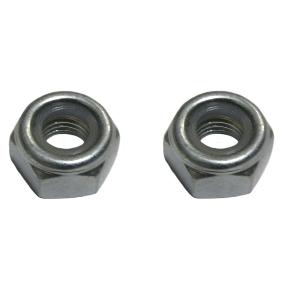 Set of (2) Locknut 10mm x 1.25mm Pitch Fits John Deere Models 14M7455