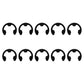 QTY 10: E Clips Fits MTD Replaces 916-0231