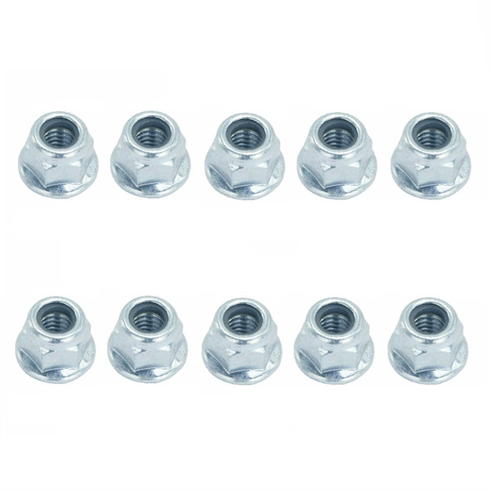 (10) Lock Nuts 14M7396 Fits John Deere 108 111 111H 112LL 116 116H 160 261 180