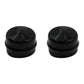 QTY 2: Front Spindle Cap(Black)
 Fits Sabre Replaces M128102