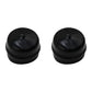 QTY 2: Front Spindle Cap(Black)
 Fits Sabre Replaces M128102