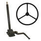 Steering Box Assembly with Wheel & Cap Fits Kubota Replaces 32150-16803