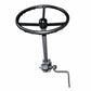 Steering Box Assembly with Wheel & Cap Fits Kubota Replaces 32150-16803