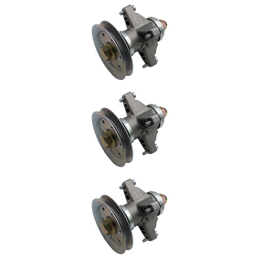 3 Pack Deck Spindle Fits MTD Fits Cub Cadet LT1050 SLT1554 918-04129B 50 54 Inch