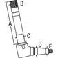 2WD Right Hand Spindle Fits 2120 3415 TC35 TC40 TC45 A-SBA330302070 A-SBA3303020