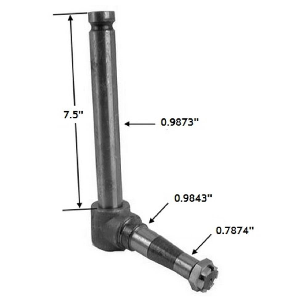 Spindle - RH/LH Fits Kubota L2201 L1500 L175 L225 L185 34209-11110