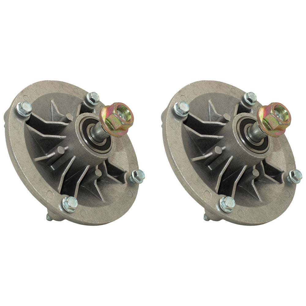 (2) Spindle Housing Assemblies with Shaft Fits Toro TimeCutter Z4200 74360 74380