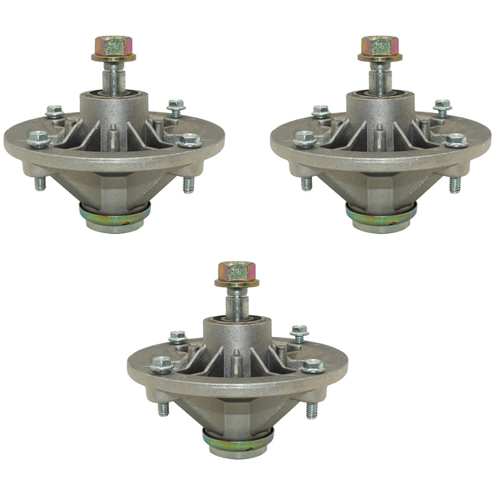 3-Pack Spindle Assembly 50" Deck Fits Toro Timecutter Z5060 ZX5000 110-6866