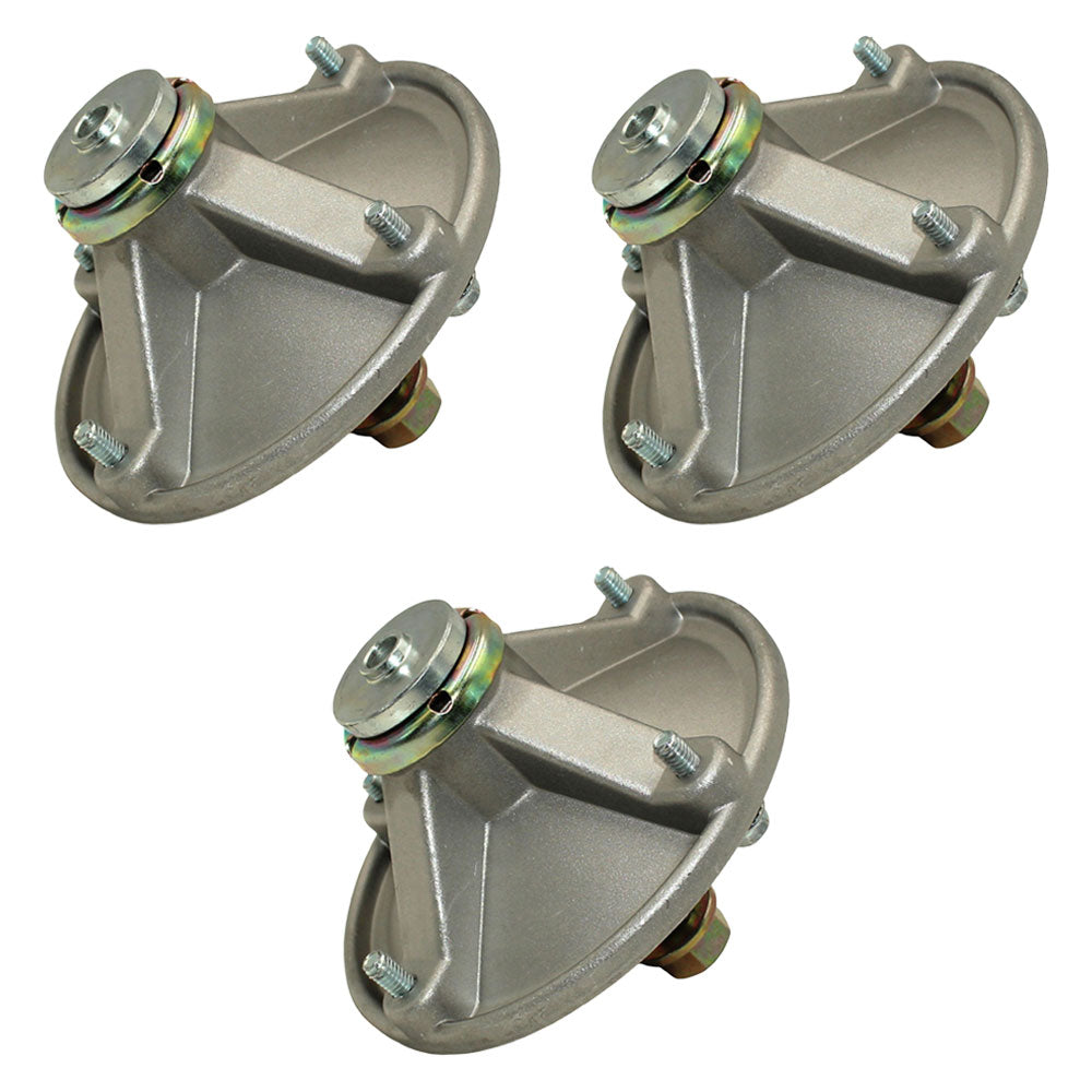 3-Pack Spindle Assembly 50" Deck Fits Toro Timecutter Z5060 ZX5000 110-6866
