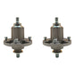 Qty 2: Spindle Assembly's without Nut  Fits John Deere Replaces GY20592