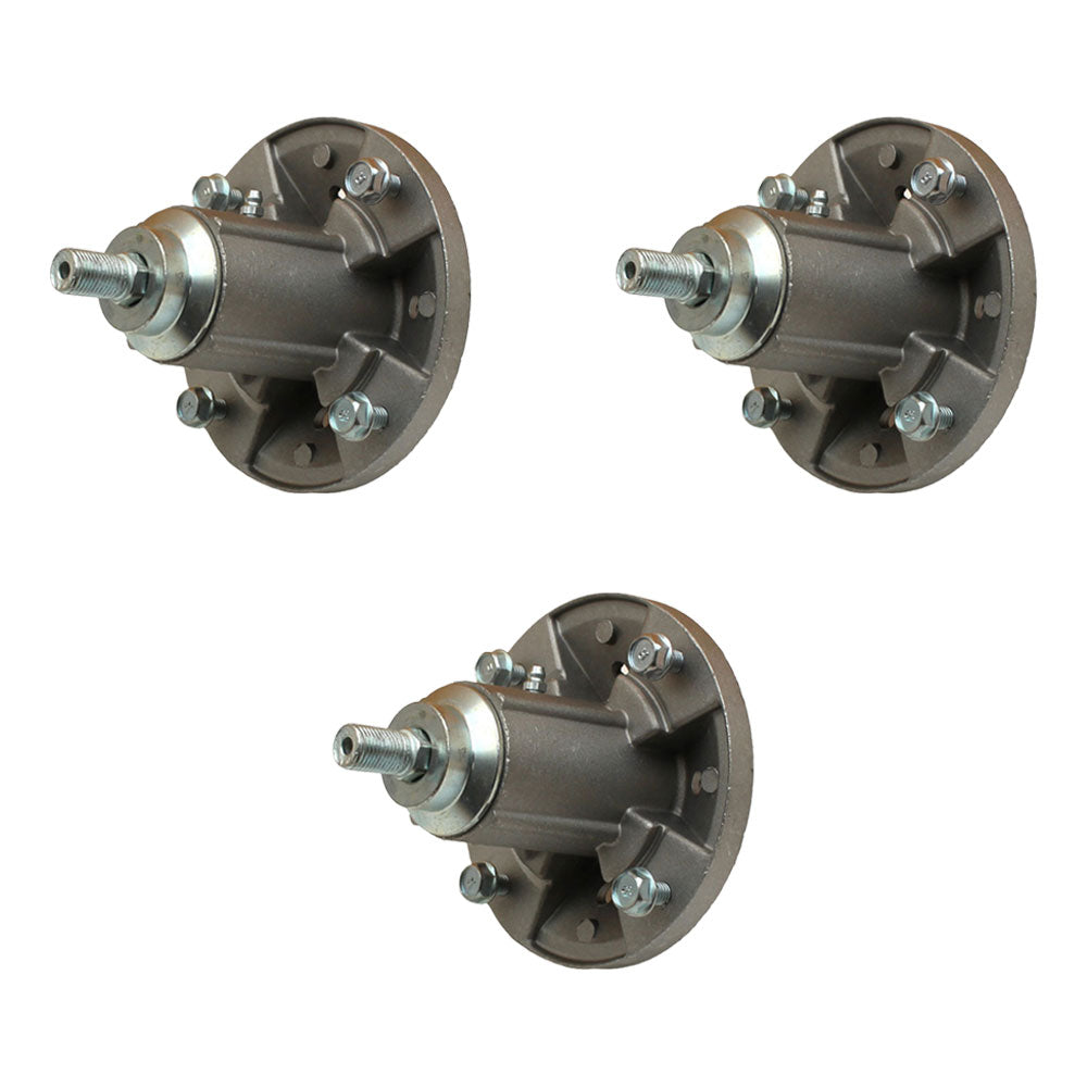 Qty 3: Spindle Assembly's without Nut Fits Universal Products Replaces B1JD46
