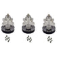 Qty 3: Spindle Assembly with Bolts Fits Cub Cadet Replaces 1724491