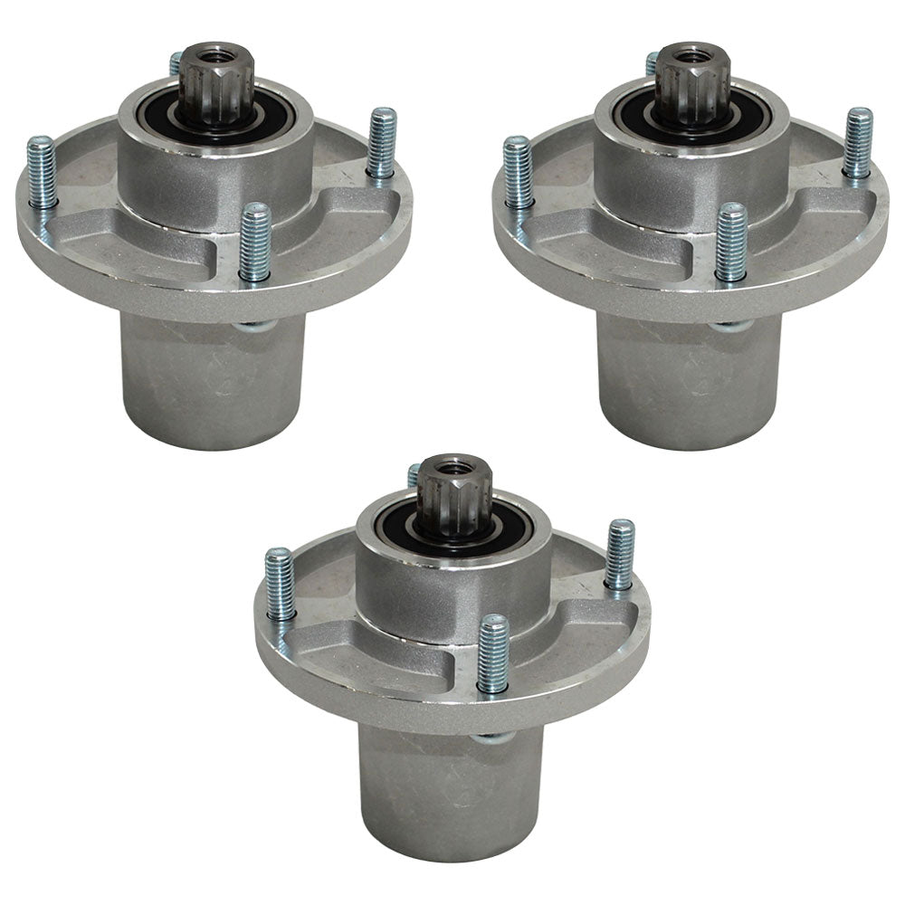3 REPL HUSTLER MOWER BLADE DECK Spindle Assembly for 601804 RAPTOR SD 36 42 48