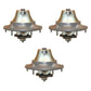 Set of (3) Mower Deck Spindles
 Fits John Deere Replaces TCA17517