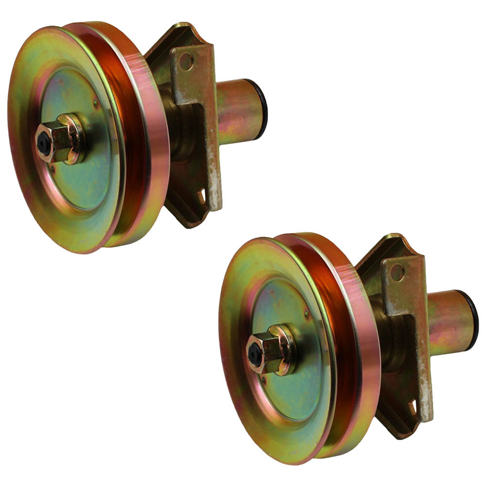 2 Pack of Mower Deck Spindles  Fits John Deere Replaces AM126112