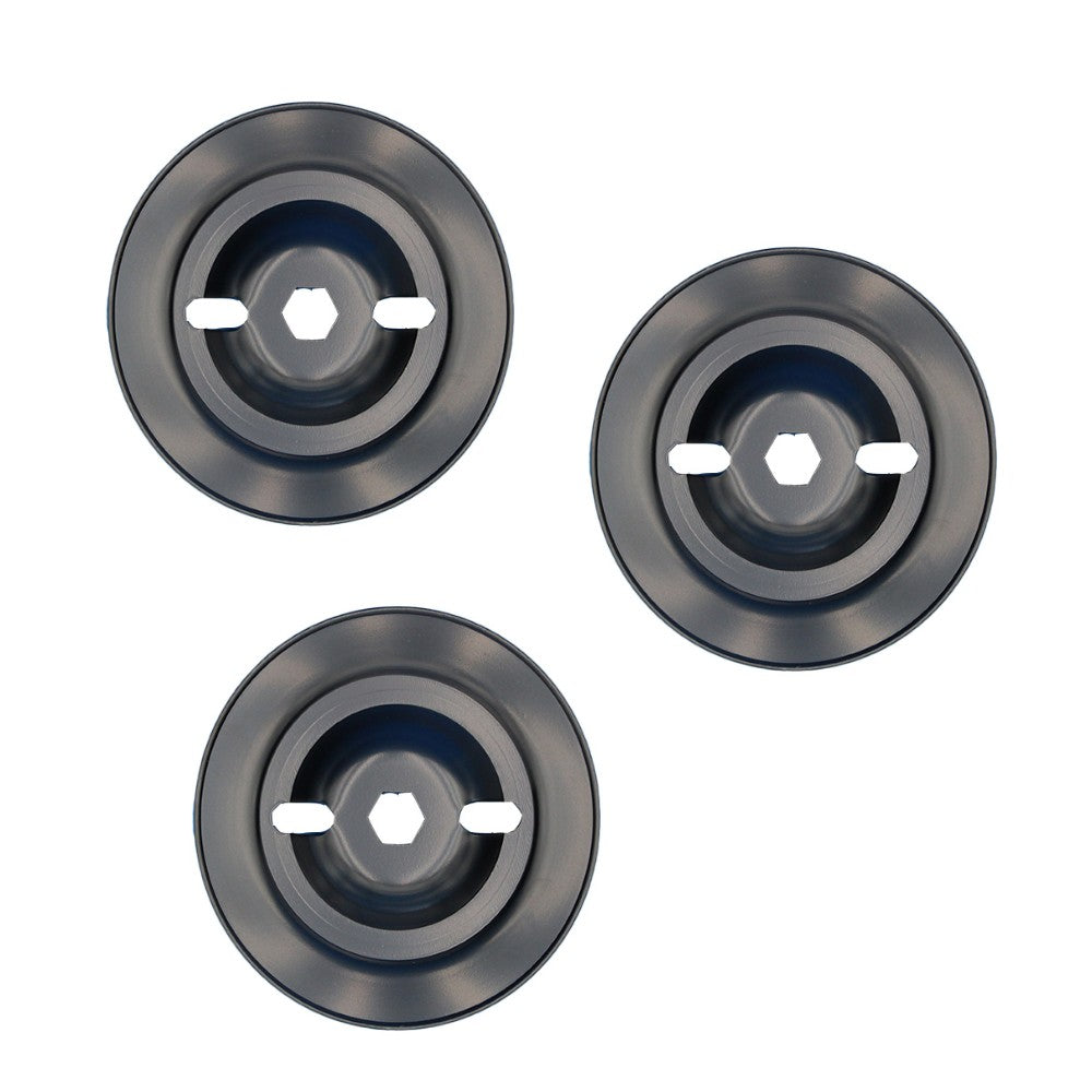 Three New Aftermarket Deck Spindle Pulleys Fits John Deere Zero Turn Z245 Z255