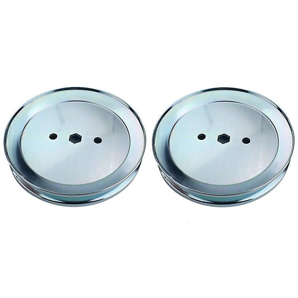 (2) Fits John Deere Mower Deck Spindle Pulley 42'' L100 L110 L111 L118 102 115 1