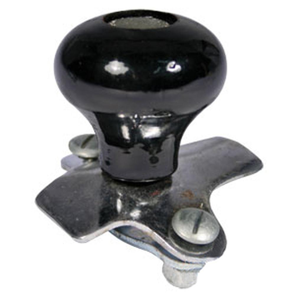 Black Aluminum Wheel Spinner Fits Universal Products Models
