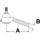 Restoration Rear Drag Link End Fits Ford/New Holland Replaces 87048406