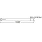 T!X10849 - PIPE FOR OLD STYLE LONG TRACTORS 260, 310, 445,460, 510, 560, 610
