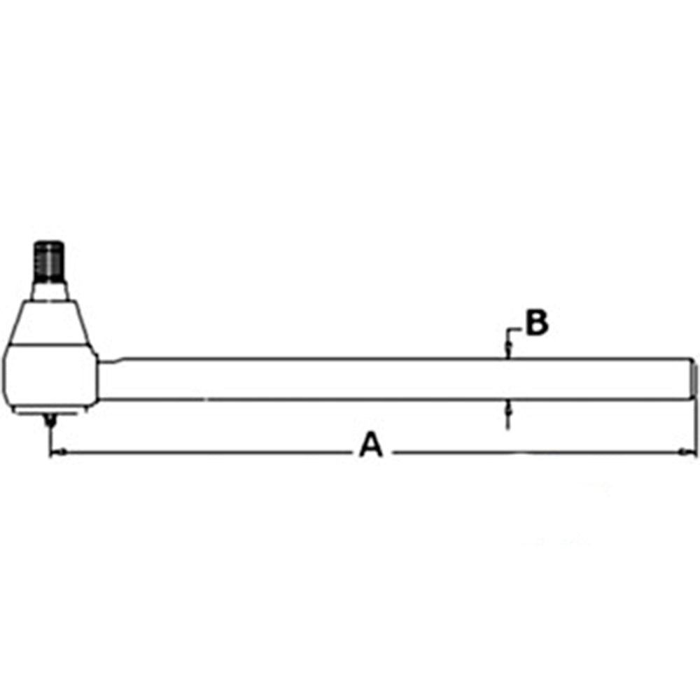 37H7293 New Long Tie Rod Fits Leyland Tractor Models 245 253 255 262 +