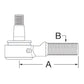 SBA334800630 Outer Left Hand Tie Rod End Fits Ford/New Holland TC40D TC40