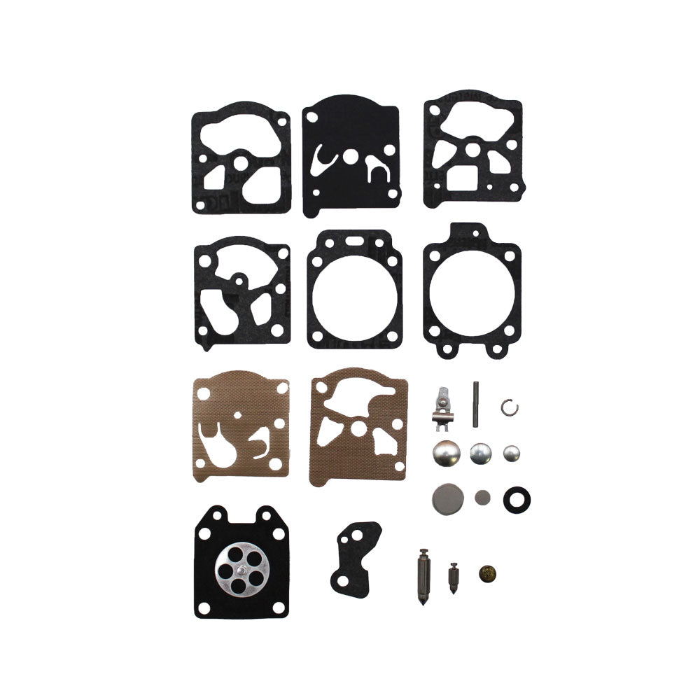 Fits Walbro Carburetor Kit & Mounting Gasket WT636 WT639 WT641 WT656 WT660 WT664