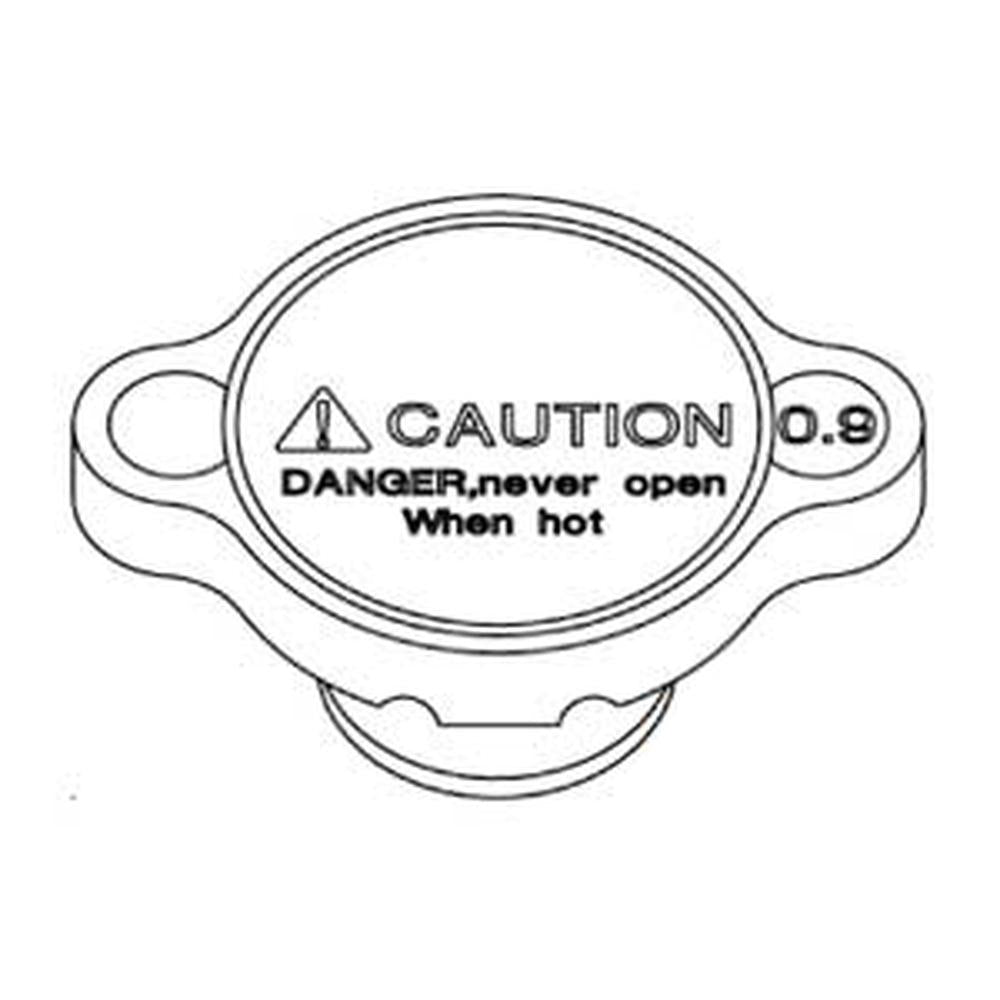 Radiator Cap Fits Kubota Models 17214-72020 17214-72020-A A-17214-72020 A-17214-
