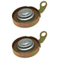 Qty 2: Fuel Cap Fits Caterpillar Replaces 7X-2644