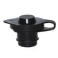 2 Pack- Heavy Duty Vent Caps, Black w/ Retaining Lip for Gas Diesel Fuel Can Jug