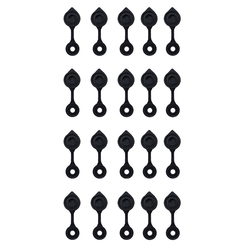 Qty 20: Gas Can Vent Cap (Black) Fits Universal Products