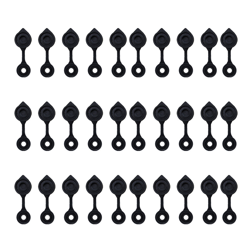 Qty 30: Gas Can Vent Cap (Black)  Fits Universal Products
