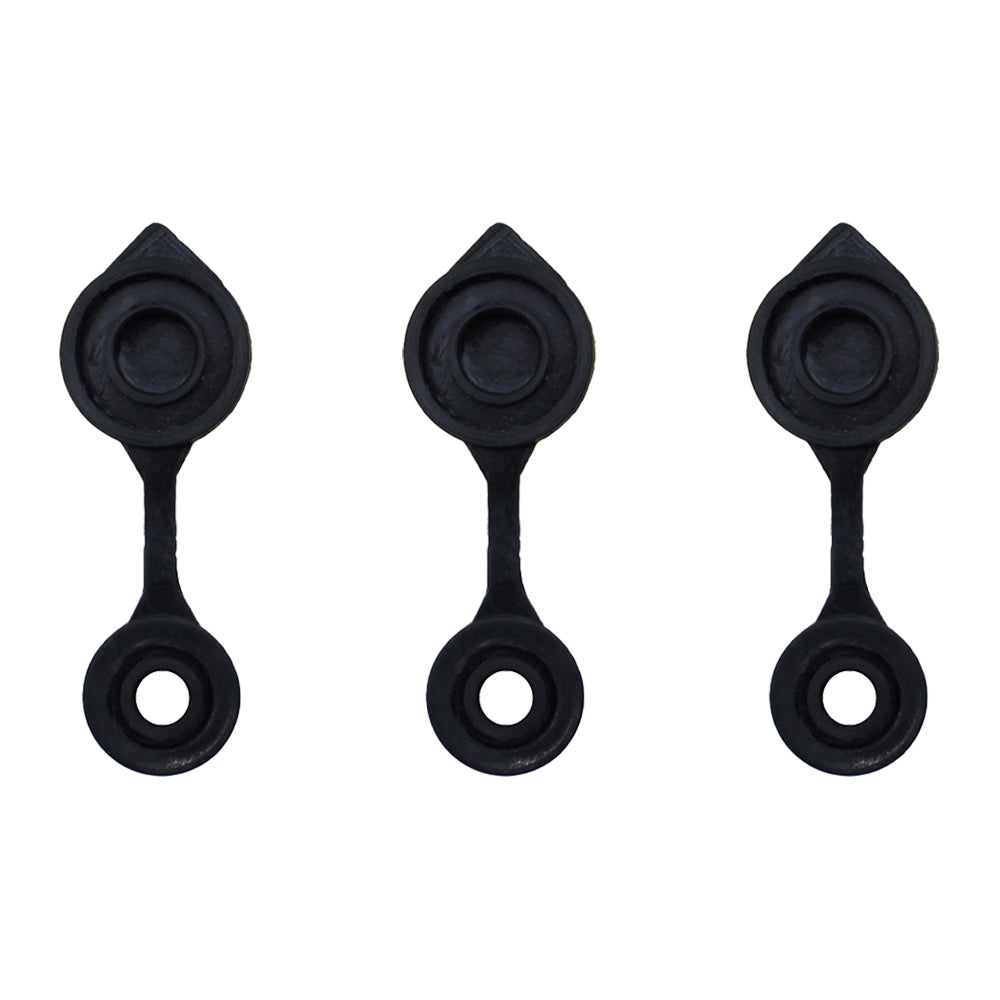 Qty 3: Gas Can Vent Cap (Black)  Fits Universal Products