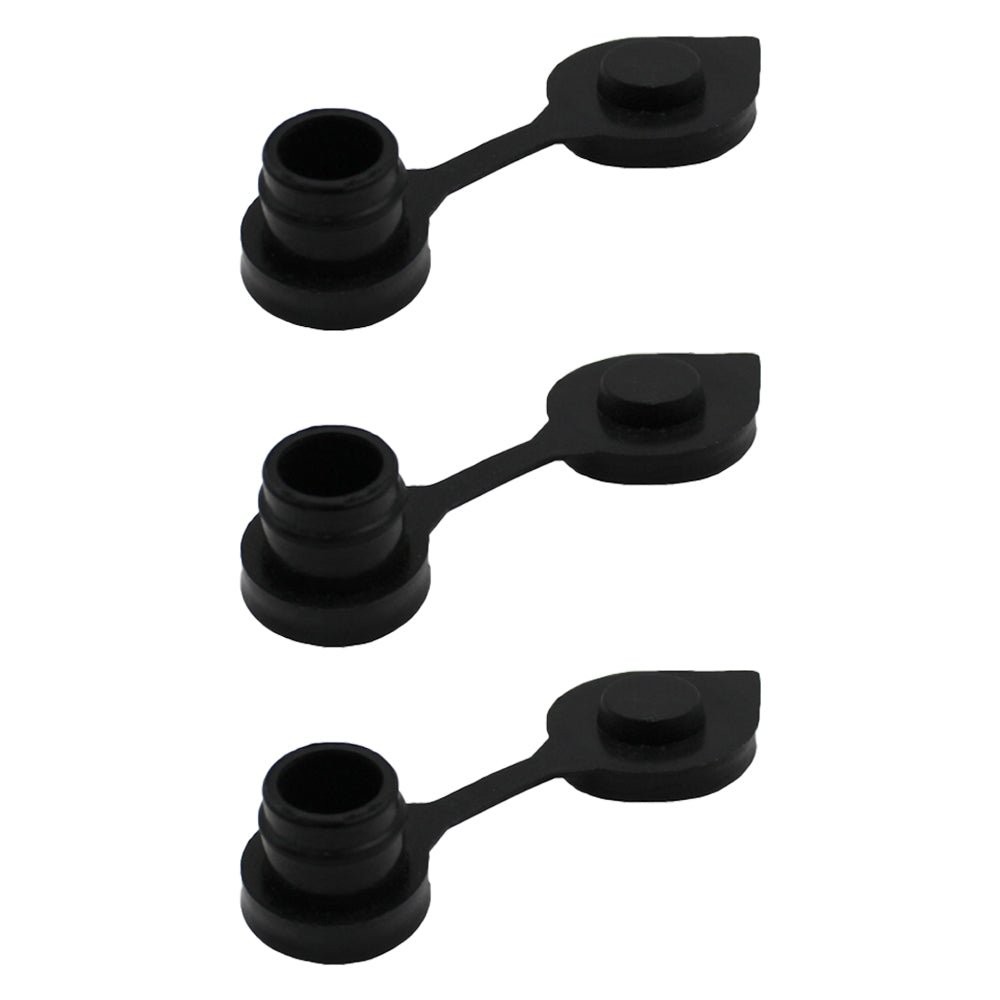 Qty 3: Gas Can Vent Cap (Black)  Fits Universal Products