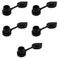 (5)- Black Fuel / Gas Can Vent Cap for Blitz Wedco Scepter Essence Midwest Eagle