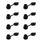 Qty 8: Gas Can Vent Cap (Black)  Fits Universal Products