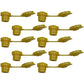 10 New Yellow Gas Can Vents for Blitz Wedso Eagle Scepter Essence Midwest